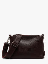 Sac Bandouli�re Vintage Cuir Mila louise Rouge vintage 3864E1