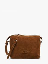 Cross Body Tas Vintage Mila louise Bruin vintage 23067V