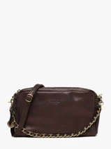 Sac Mama Xs Cuir Mila louise Marron vintage 23673XSX