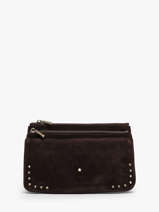 Portefeuille Leder Mila louise Bruin vintage 3881DVCC