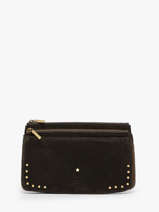 Portefeuille Cuir Mila louise Vert vintage 3881DVCC