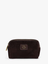 Trousse En Velours C�tel� Mila louise Marron vfr2 16069FR2