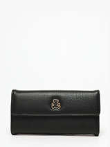 Portefeuille Orasie Lulu castagnette Noir zip ORASIE