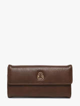 Portefeuille Orasie Lulu castagnette Marron zip ORASIE