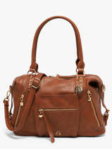 Sac Port� Main Bride Lulu castagnette Orange bride BADARA