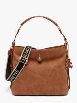 Schoudertas Cadenas Lulu castagnette Bruin cadenas BATISTE