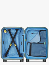Valise Cabine Delsey Vert lutece 2800801-vue-porte