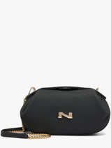 Sac Bandouli�re Nymphea Cuir Nathan baume Bleu nymphea 2