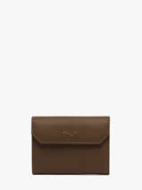 Portefeuille Original N 2 Compartimenten Leder Nathan baume Bruin original n 413N