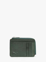 Porte-monnaie Avec Porte-cartes Original N Cuir Nathan baume Vert original n 217N