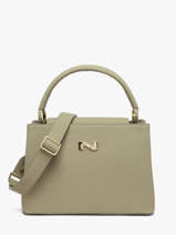 Handtas Magnolia Leder Nathan baume Groen eden 3