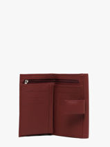 Portefeuille Original N Leder Nathan baume Rood original n 410N-vue-porte