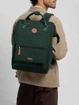 Adventurer Large - Rugzak  Cabaia Groen adventurer L-vue-porte