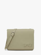 Cross Body Tas Brugge Leder Nathan baume Groen n city 2