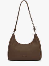 Sac Port� �paule Manaus Cuir Nathan baume Marron brasil 2