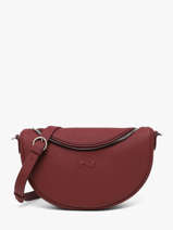 Cross Body Tas Brasil Leder Nathan baume Rood brasil 3
