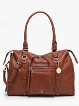 Schoudertas A4 Formaat Bride Lulu castagnette Bruin bride 3
