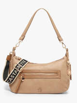 Schoudertas Zip Lulu castagnette Beige zip BARRY