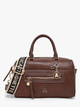 Handtas Zip Lulu castagnette Bruin zip BARKA