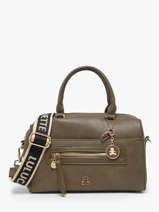 Handtas Zip Lulu castagnette Groen zip BARKA