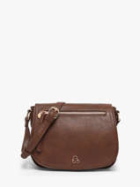 Cross Body Tas Zip Lulu castagnette Bruin zip 3