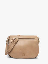 Cross Body Tas Zip Lulu castagnette Beige zip 3