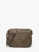 Cross Body Tas Zip Lulu castagnette Groen zip 3