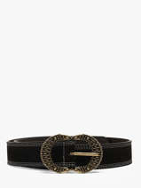 Ceinture Femme Simone Cuir Pieces Noir simone 17156741