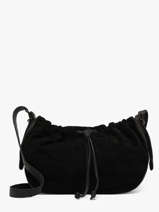 Sac Bandouli�re Alma Cuir Pieces Noir alma 17166667