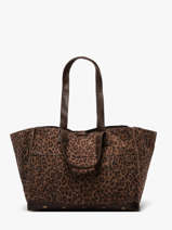Sac Port� �paule Ava Cuir Pieces Marron ava 17166947