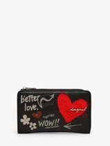 Portefeuille Wow Desigual Noir wow 26WAYP34