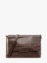 Sac Bandouli�re Felizia Cuir Pieces Marron felizia 17116819