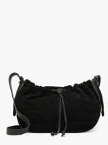 Sac Bandouli�re Alma Cuir Pieces Noir alma 17166667
