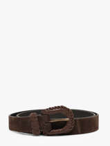 Ceinture Anema Daim Pieces Marron anema 17166649