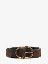 Ceinture Pieces Marron laura 17112619