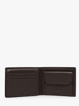 Portefeuille Karo Cuir Valentino Marron karo VPPA7O15-vue-porte