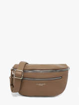 Sac Banane Flora & co Beige grained F8546
