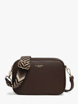 Cross Body Tas Grained Flora & co Bruin grained F6967OR