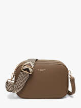 Cross Body Tas Grained Flora & co Beige grained F6967OR