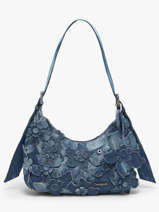 Sac Port� �paule Curio Coton Desigual Bleu curio 26WAXD19