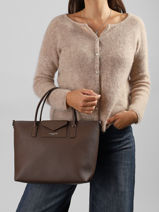 Sac � Main Maya Double Kba Lancaster Marron maya double kba 102-vue-porte