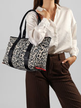 Handtas Mistral Lancel Zwart mistral A14236-vue-porte