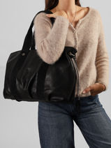 Sac Port� �paule Gr Mila louise Noir gr 20204GR-vue-porte