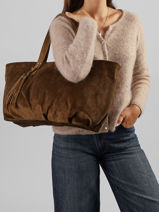 Sac Port� �paule Vfr2 Mila louise Marron vfr2 23412FR2-vue-porte