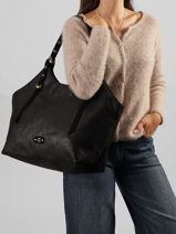 Schoudertas Gr Mila louise Zwart gr 23042GR-vue-porte
