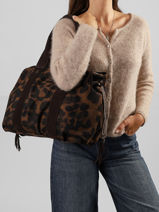 Sac Port� �paule Lp3 Mila louise Marron lp3 20204LP3-vue-porte