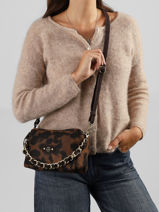 Cross Body Tas Lp3 Mila louise Bruin lp3 23673LP3-vue-porte