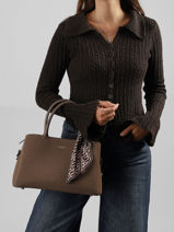 Sac Port� Main Essentiel David jones Gris essentiel CM8584-vue-porte