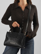 Sac Port� Main Gynevra Re Valentino Noir gynevra re VBSA6804-vue-porte