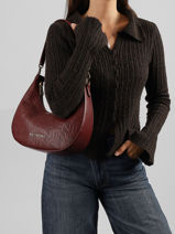 Sac Bandouli�re Gynevra Re Valentino Rouge gynevra re VBSA6807-vue-porte